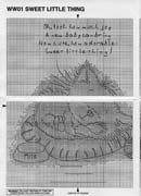 Schema punto croce Gatto Dorme 6b
