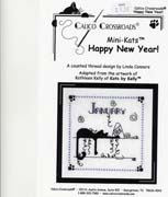 Schema punto croce Gatto Nero Gennaio1