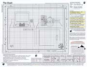 Schema punto croce Gatto Nero Lavatrice2