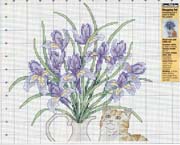 Schema punto croce Gatto Vaso B