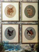 Schema punto croce Quattro Gatti1