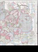 Schema punto croce Stagioni Gatti 1m