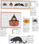 Schema punto croce Halloween 2