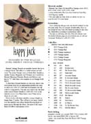 Schema punto croce Happy Jack 1