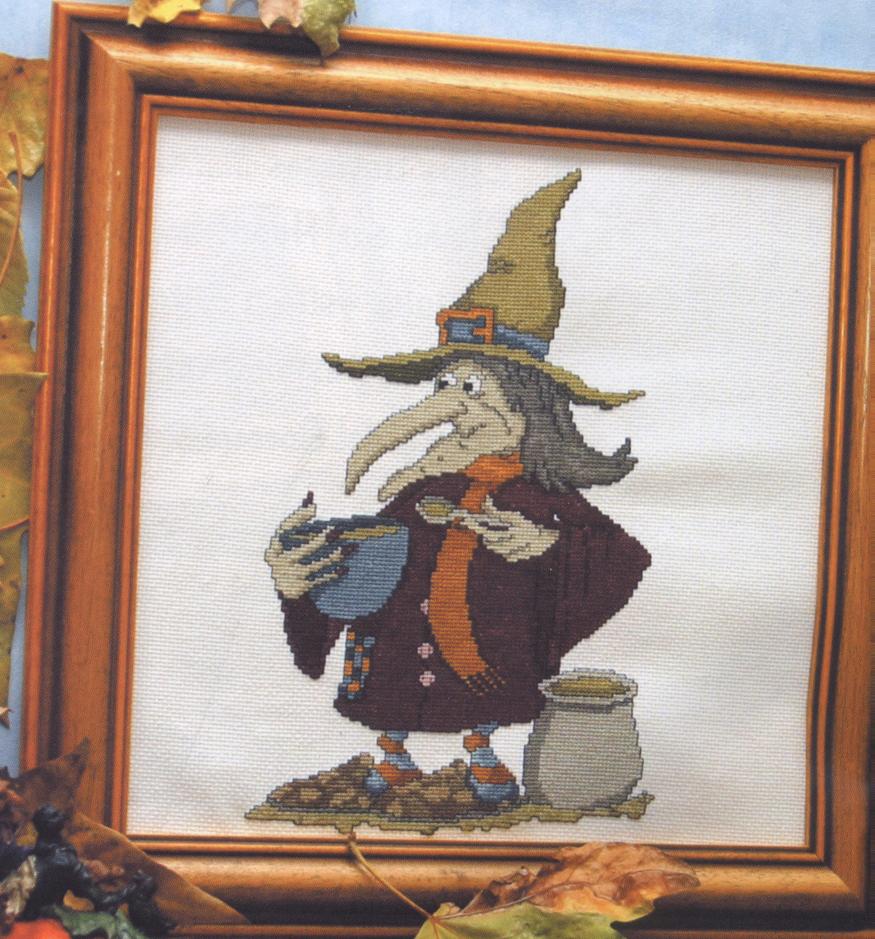 Schema punto croce Strega 3