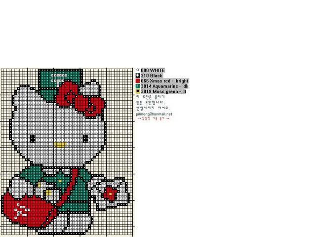 Schema punto croce 75