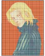 Schema Punto croce Per Karim