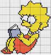 Schema Punto croce Simpson