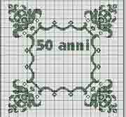 Punto croce 50 anni