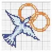 Schema Colomba con fedi