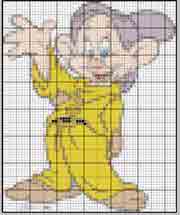 Punto croce Cucciolo 70 punti 