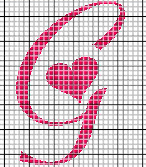 Schema punto croce G Fiolex