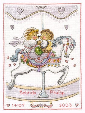 Schema punto croce Amore Di Riccio 18