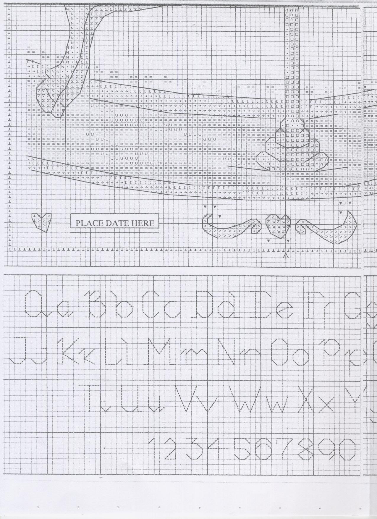 Schema punto croce Amore Di Riccio 20