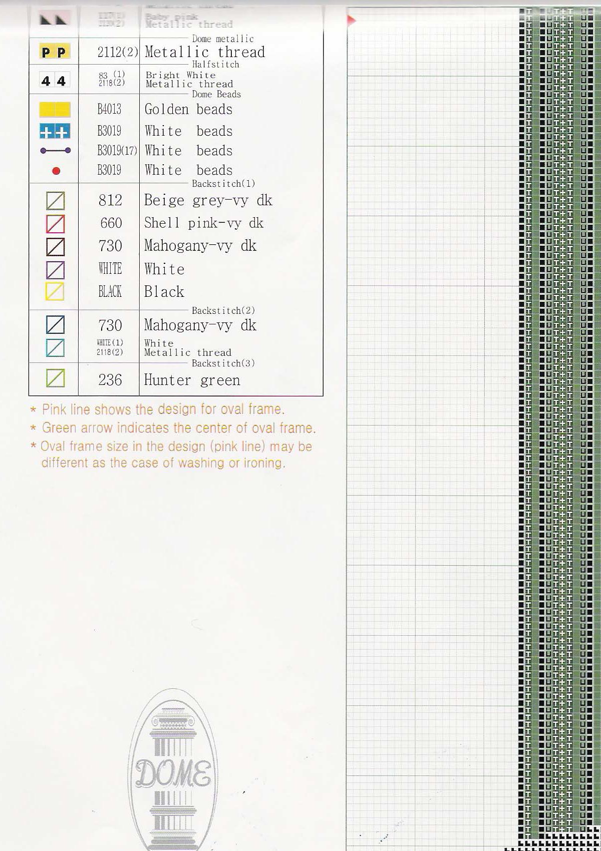 Schema punto croce Happy Forever 7