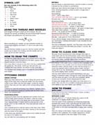 Schema punto croce United Hearts 3