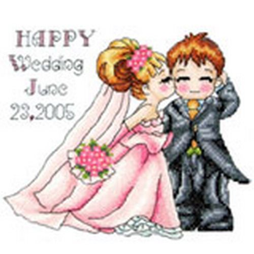 Schema punto croce Sposini Giapponesi 27