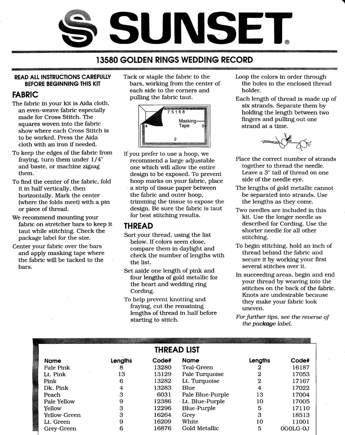 Schema punto croce Uniti Nell Amore 5