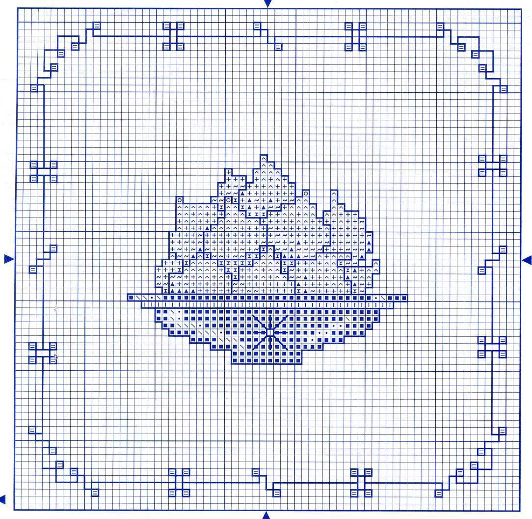 Schema punto croce Frutta 04