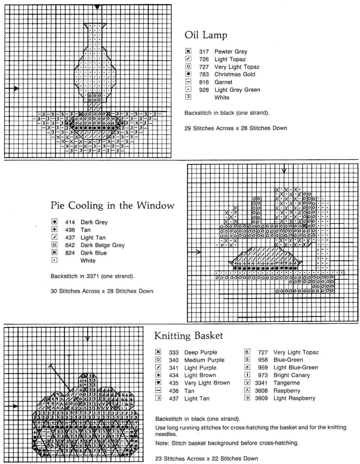 Schema punto croce Idee 116