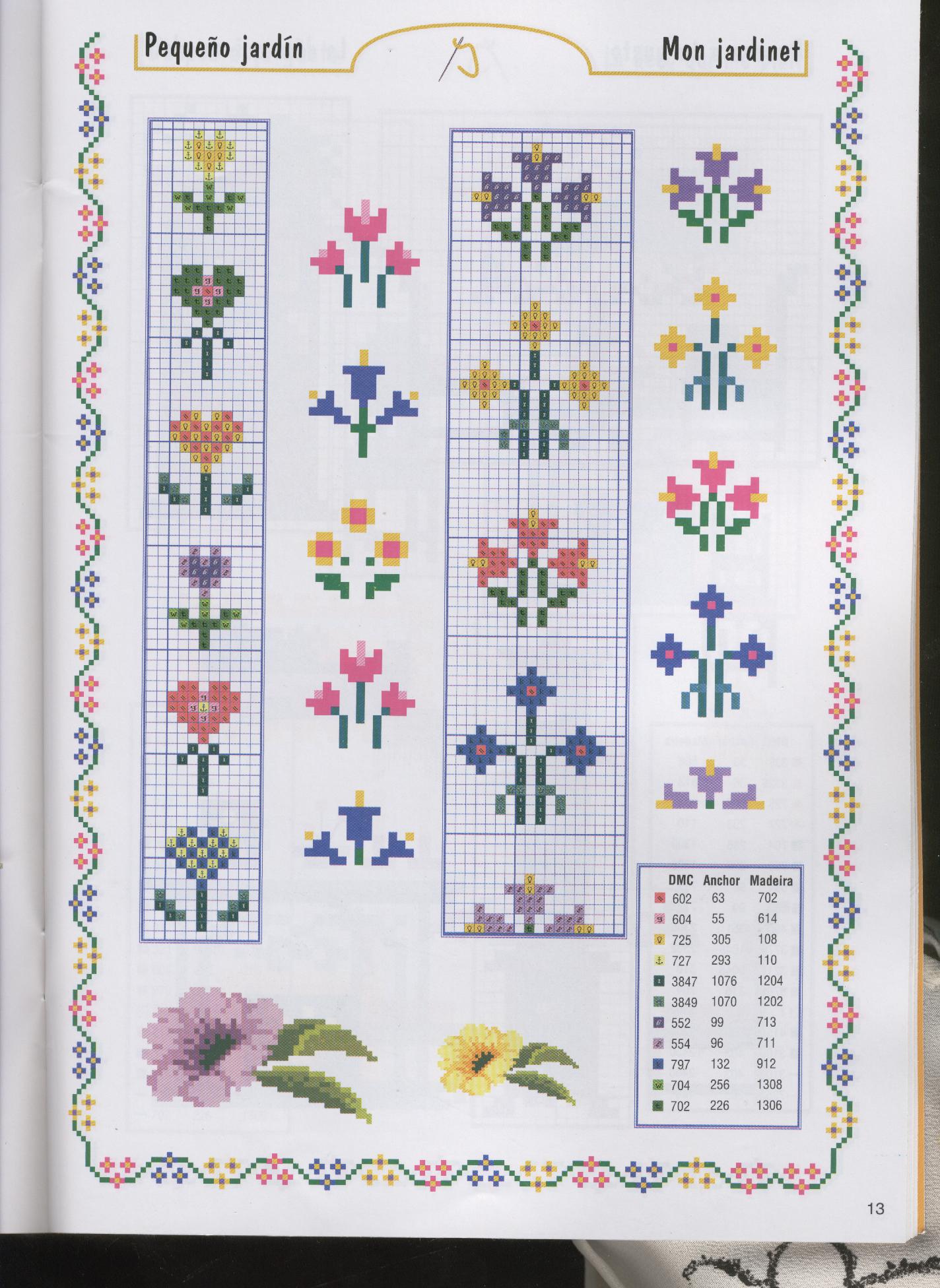 Schema punto croce Idee 124