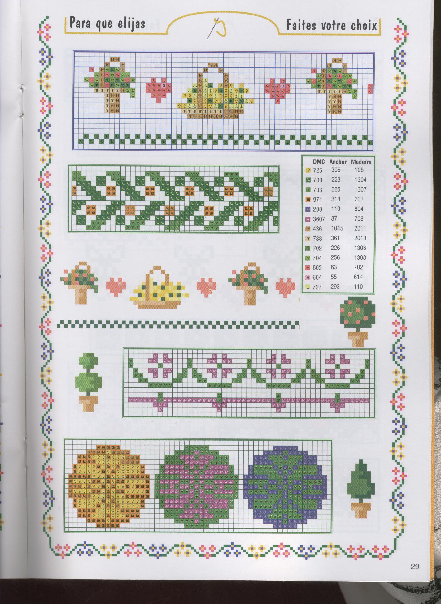 Schema punto croce Idee 132