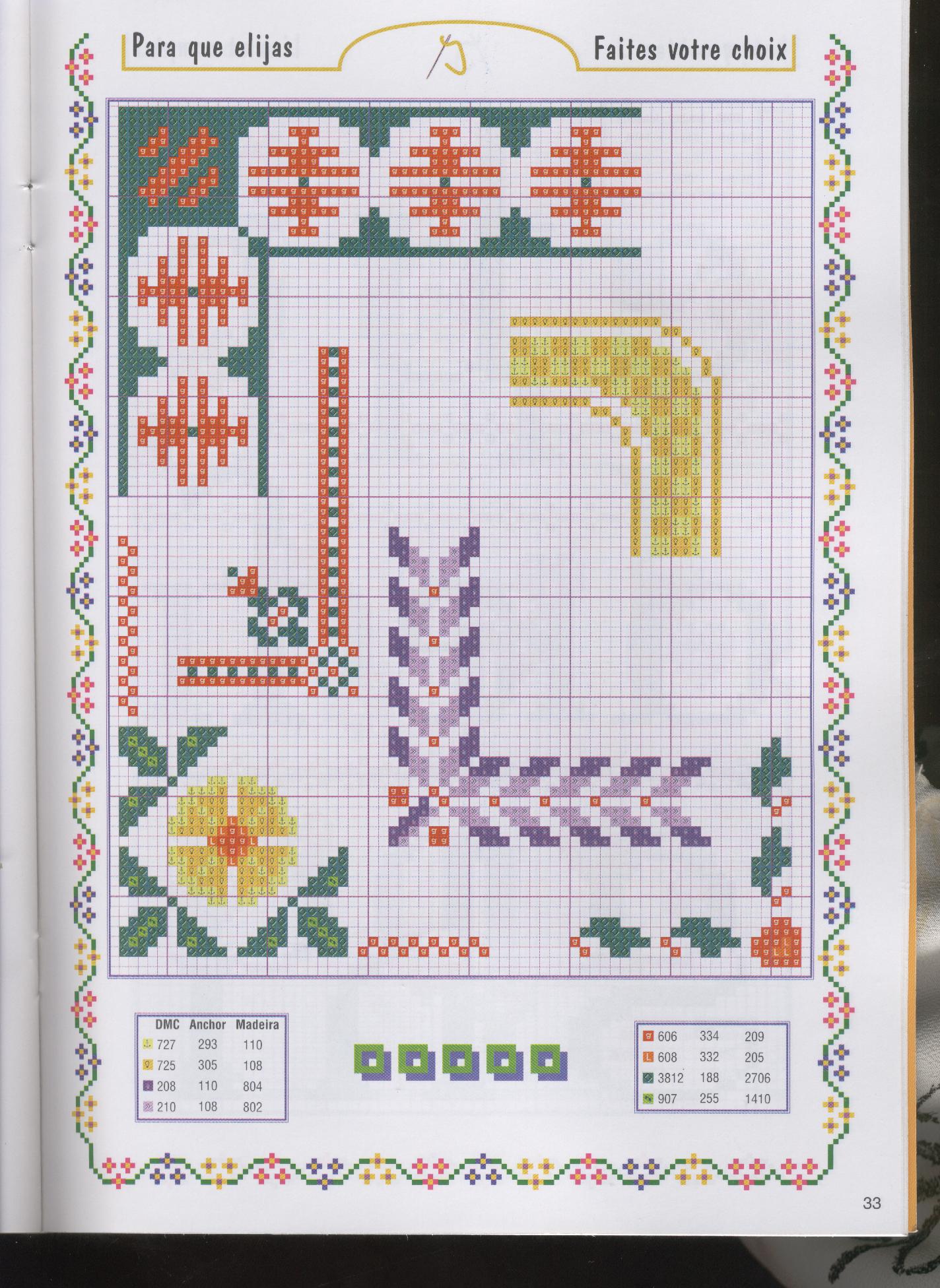 Schema punto croce Idee 136