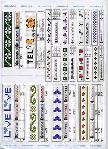 Schema punto croce Idee 190