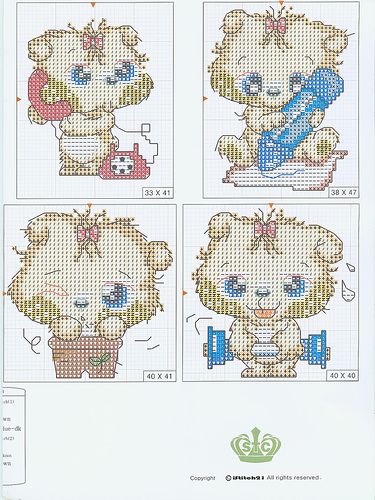 Schema punto croce Idee 211