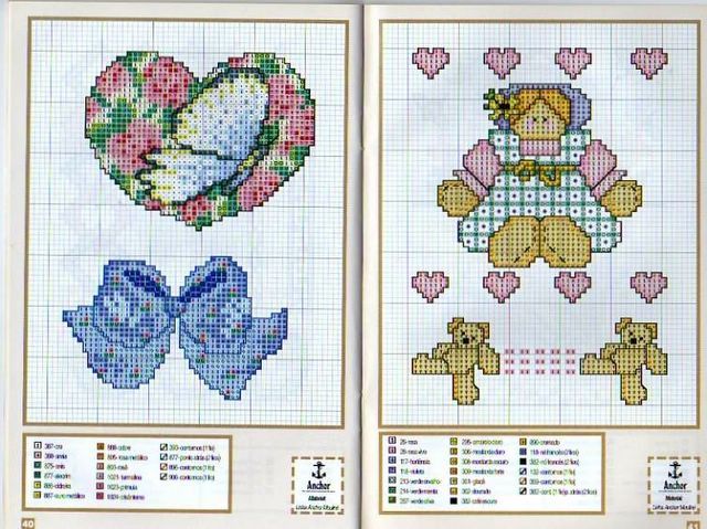 Schema punto croce Idee 24