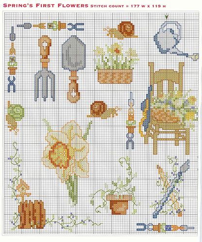 Schema punto croce Idee 243