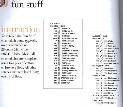 Schema punto croce Idee 259