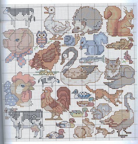 Schema punto croce Idee 276