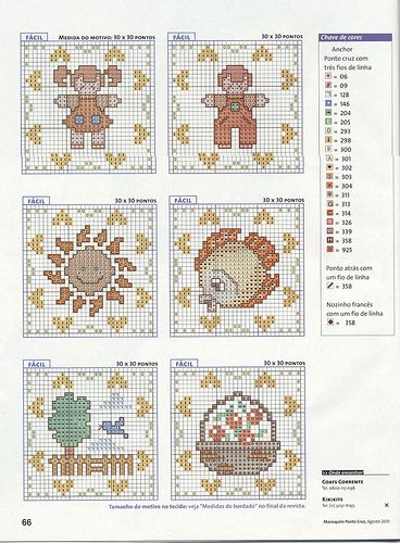 Schema punto croce Idee 287
