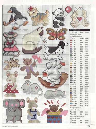 Schema punto croce Idee 289