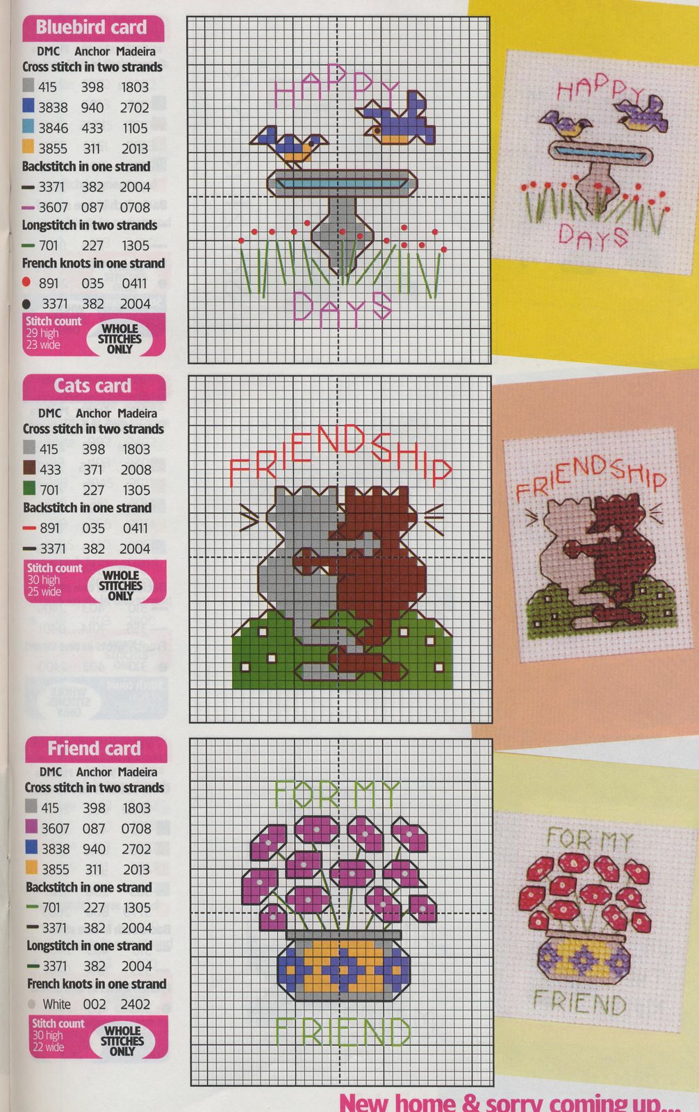 Schema punto croce Idee 305