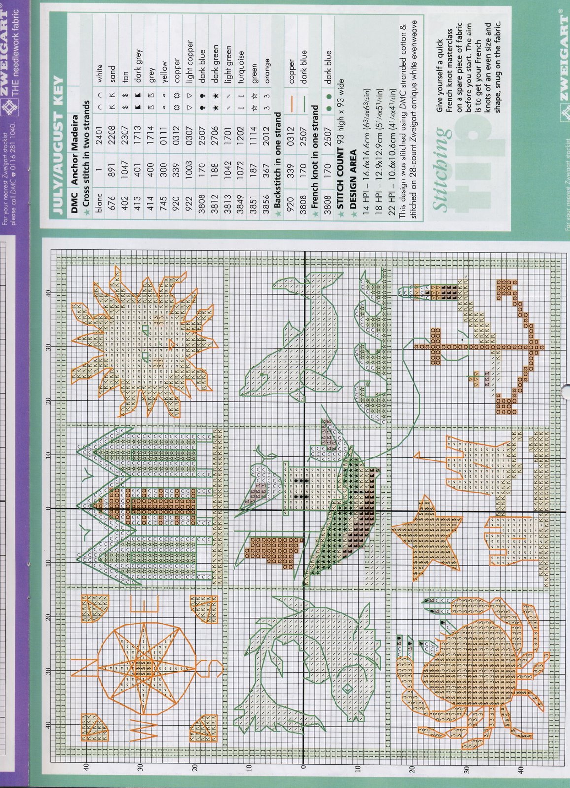 Schema punto croce Idee 311
