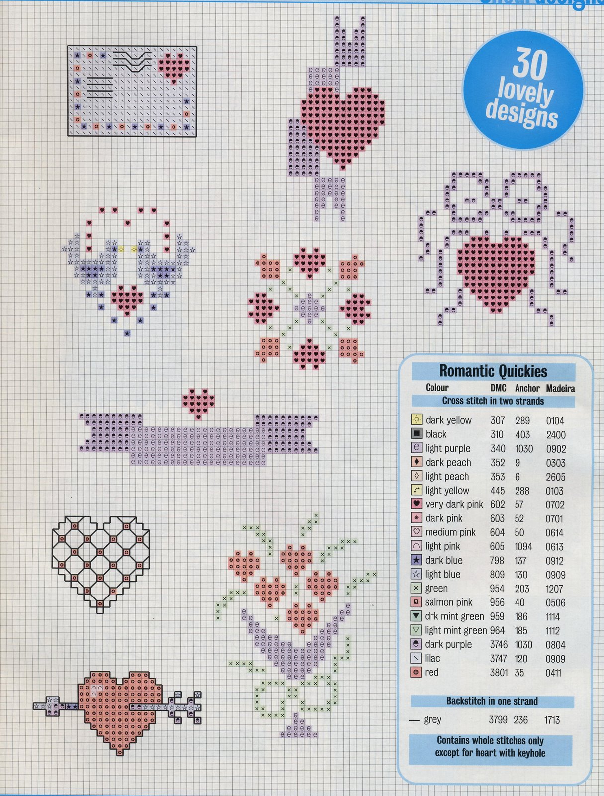 Schema punto croce Idee 315