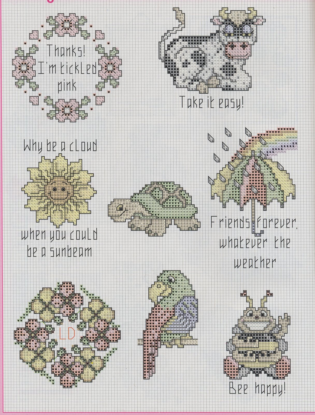 Schema punto croce Idee 324