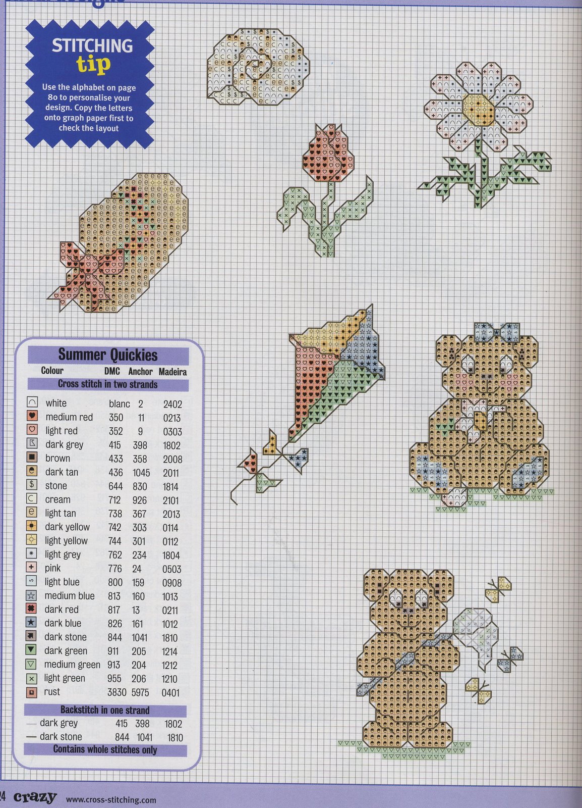 Schema punto croce Idee 329