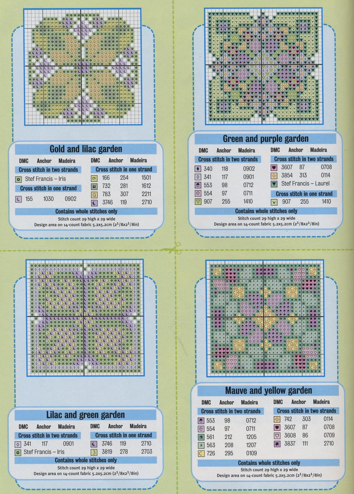 Schema punto croce Idee 331