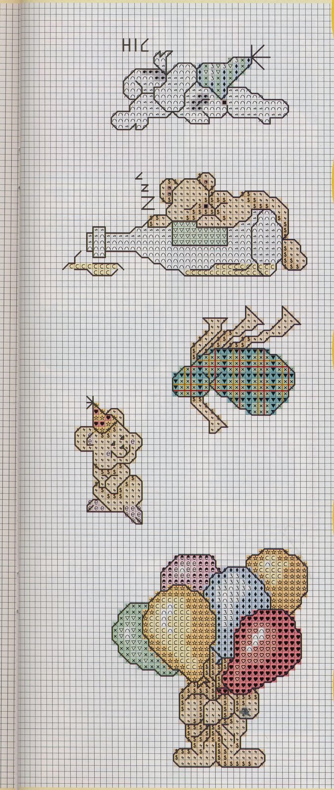 Schema punto croce Idee 337