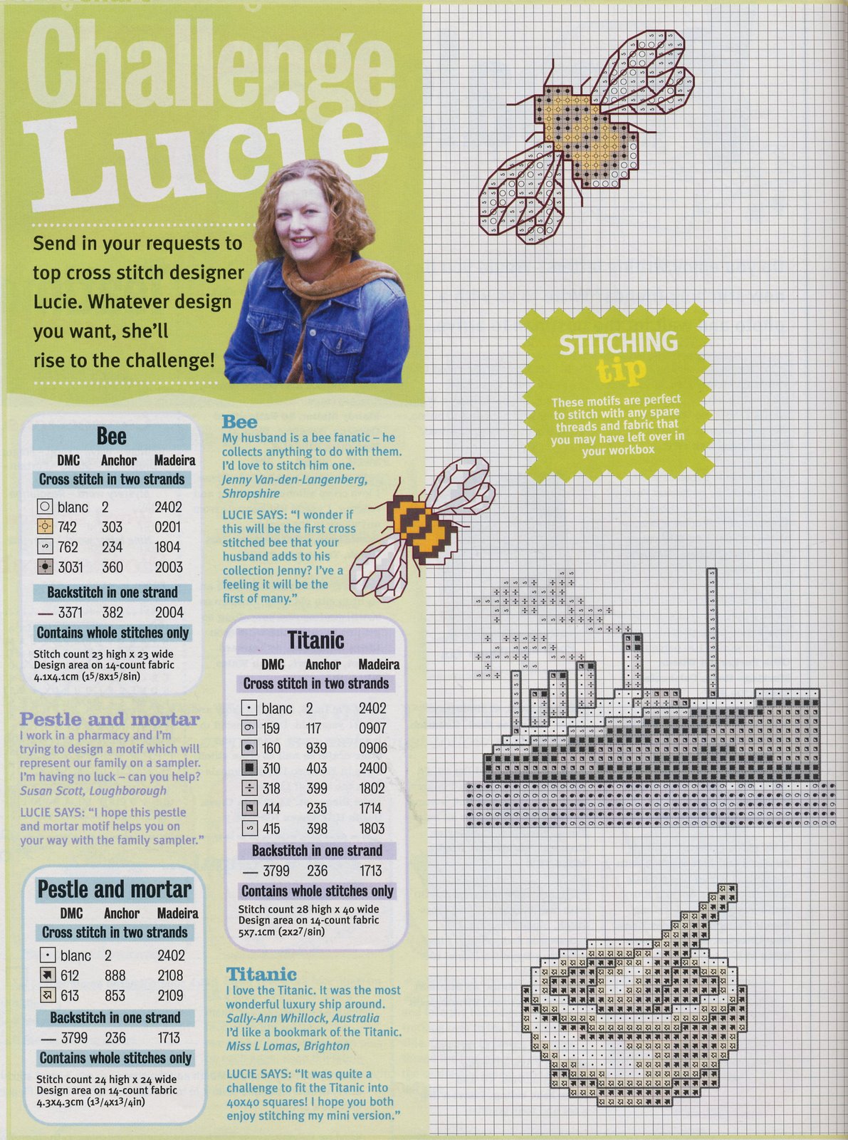 Schema punto croce Idee 340