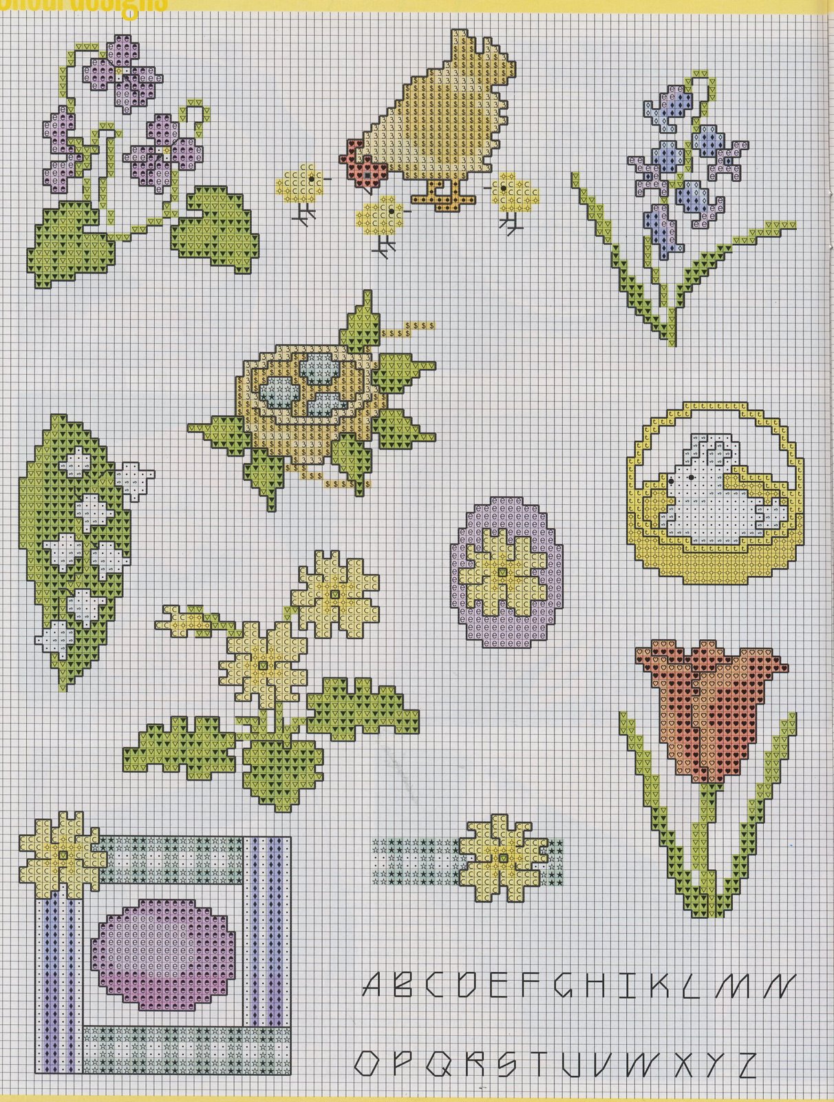 Schema punto croce Idee 349