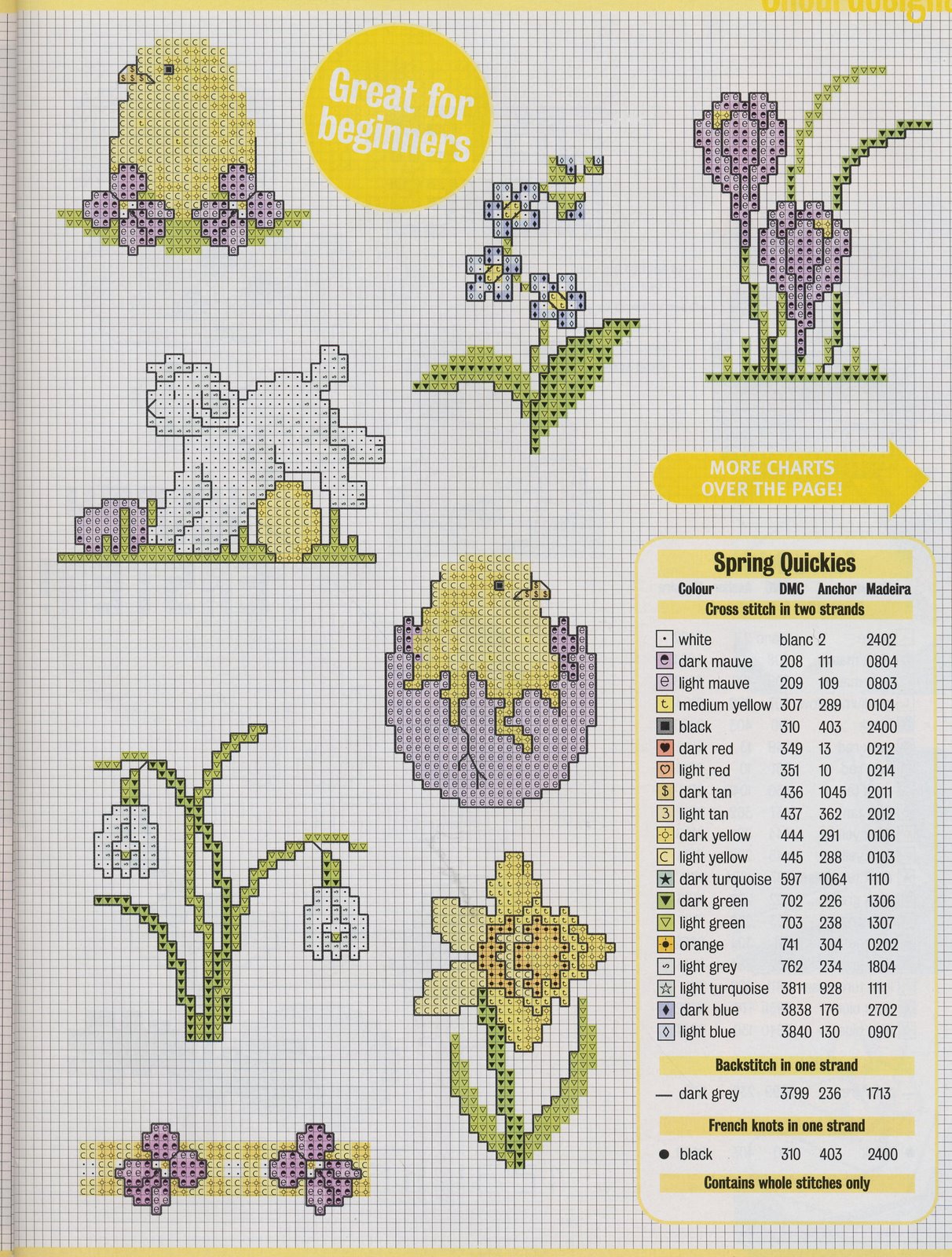 Schema punto croce Idee 350