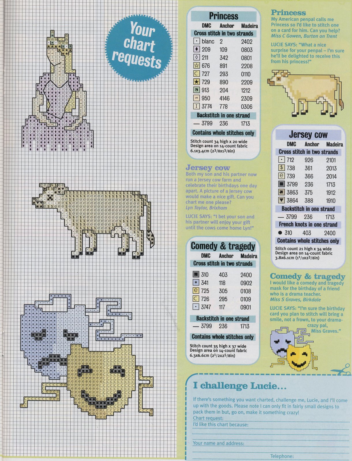 Schema punto croce Idee 357