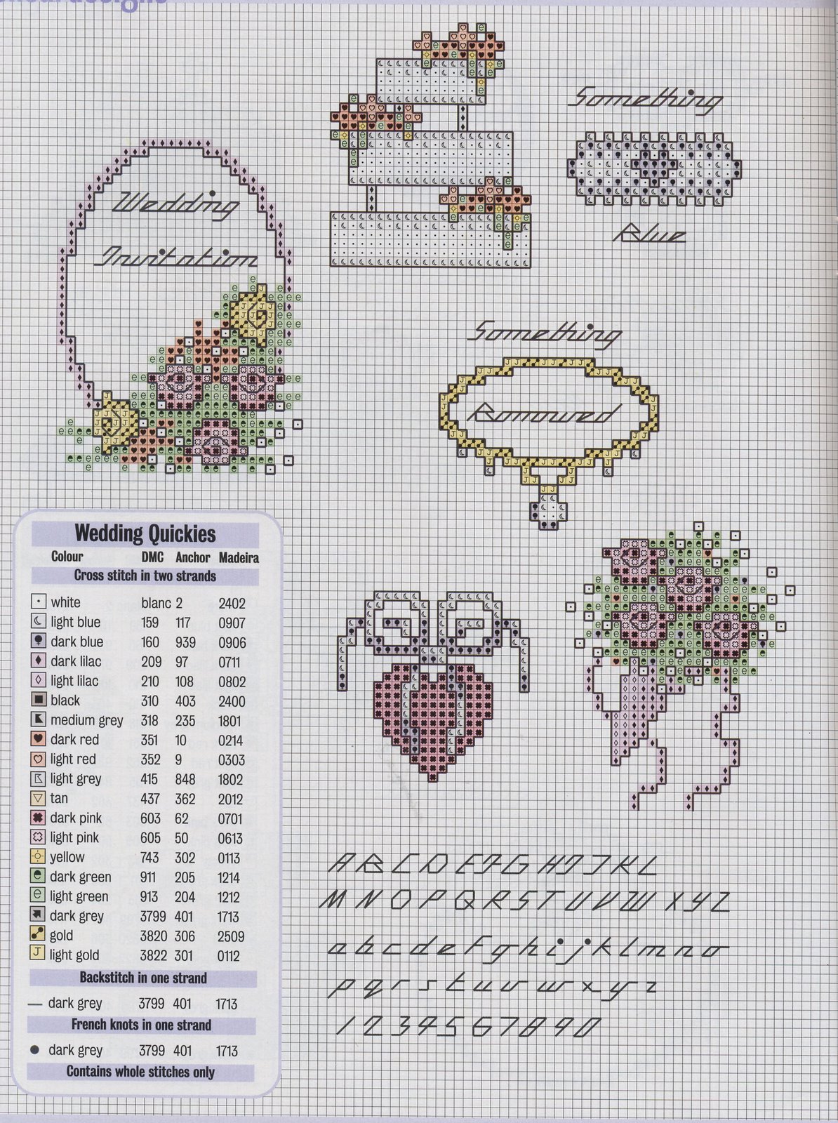 Schema punto croce Idee 360