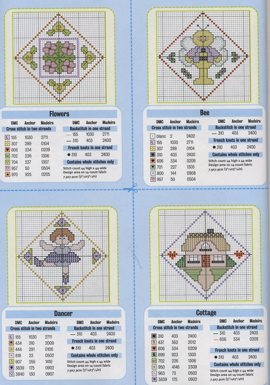 Schema punto croce Idee 379
