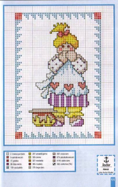 Schema punto croce Idee 38