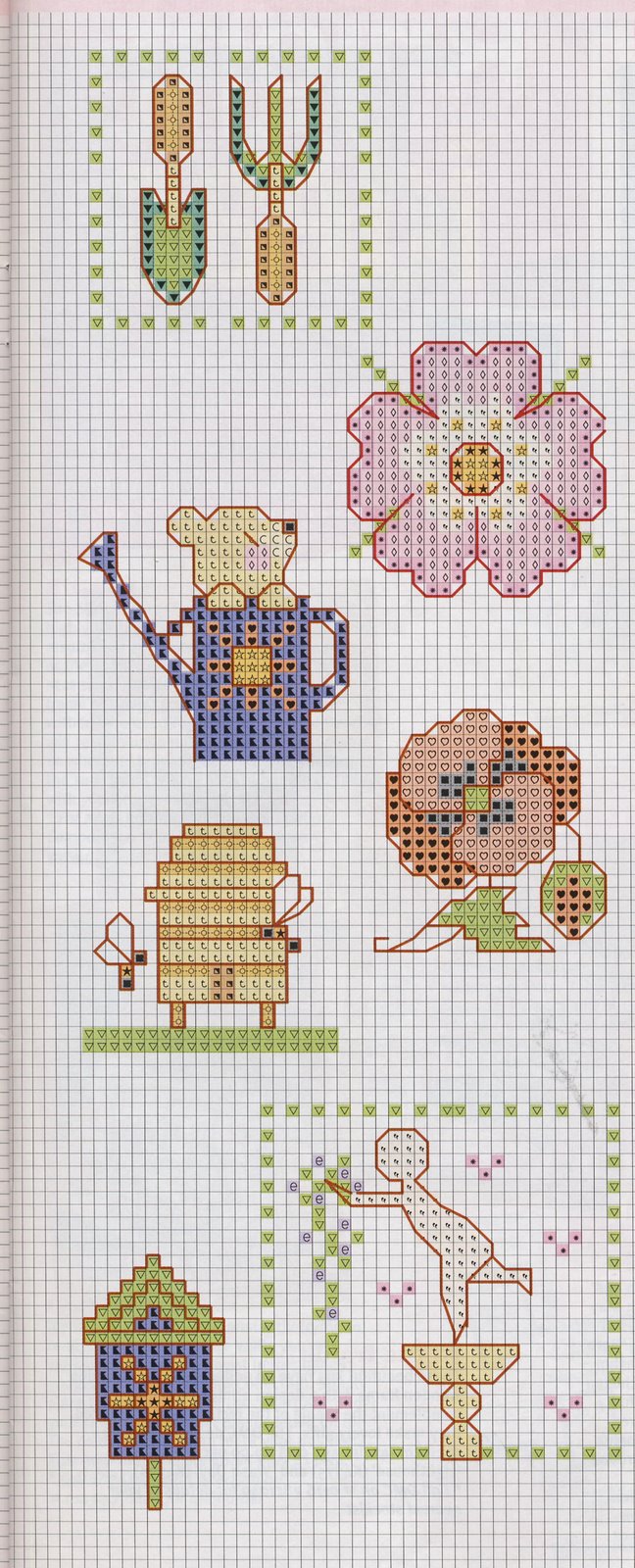 Schema punto croce Idee 384